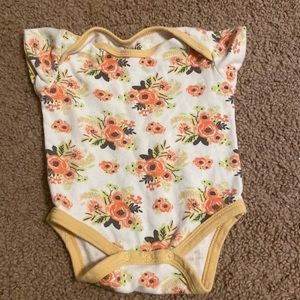 Chick pea 3/6 month onsie